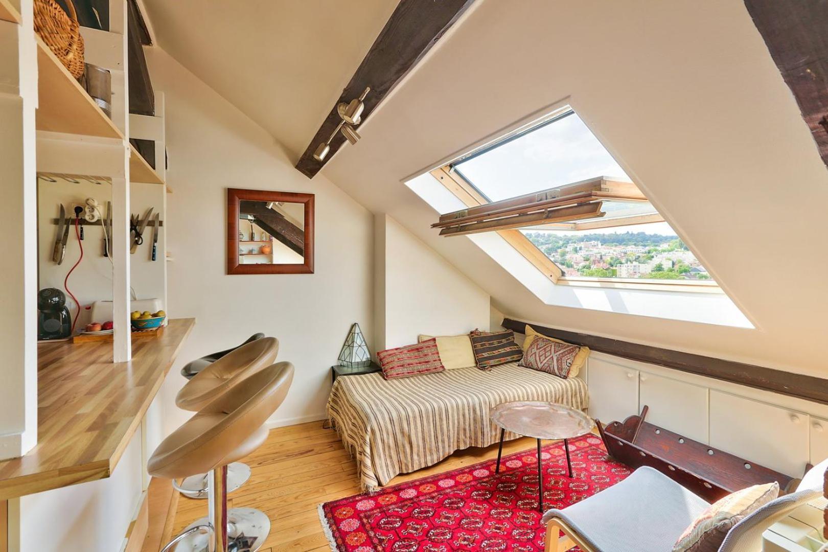 Rustic Bohemian Duplex In Meudon Appartement Buitenkant foto